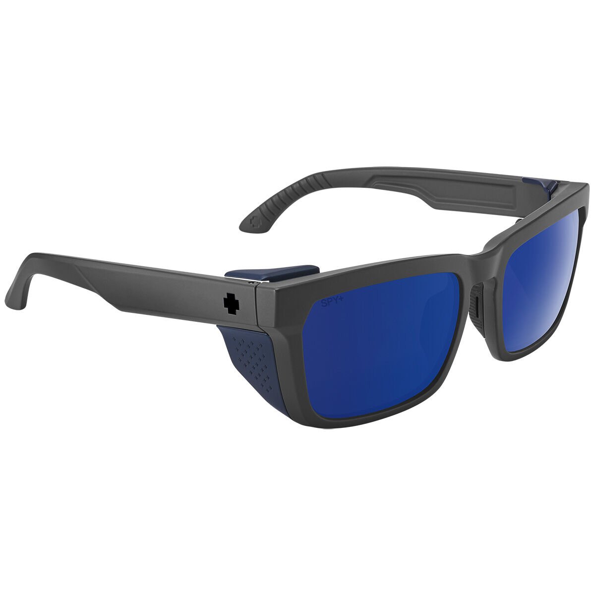 HELM TECH, Matte Dark Gray Happy Gray Green Polar with Dark Blue Spectra Mirror, hi-res image number null